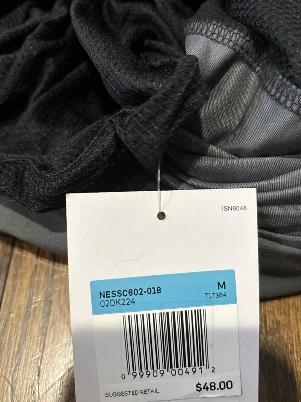 NWT ✨ Men's Gray Nike swim Shorts with Neon Yellow Trim size medium